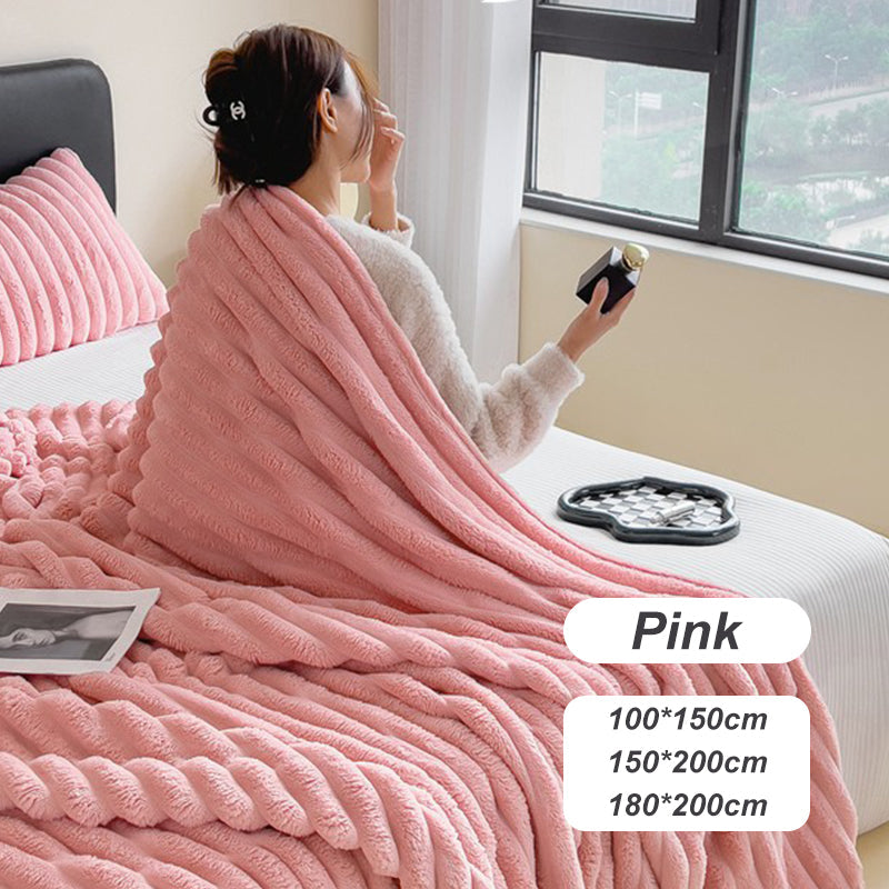 🛏️50% DE RÉDUCTION !❄️Jeté Super Doux Luxueux - Chaleur Légère et Confort Ultime pour Canapé ou Lit, Lavable en Machine 🏠📦