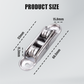 🎁Achetez-en 2 obtenez 1 GRATUIT!🔧Poulie en alliage de zinc 80/88 pour fenêtres et portes en PVC – Robuste et durable✨