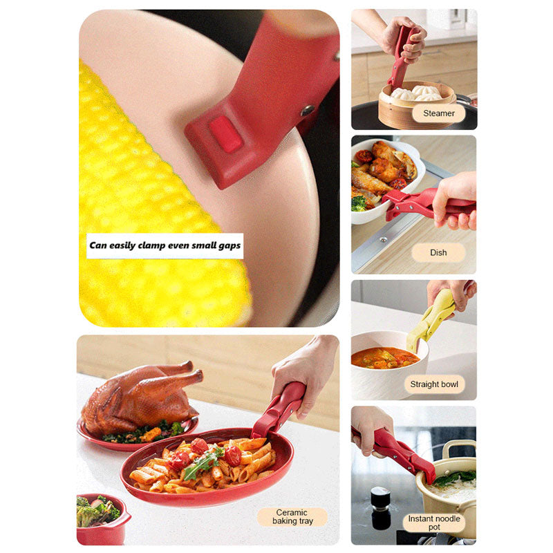 🎁Pince multifonctionnelle anti-brûlure pour bol de cuisine