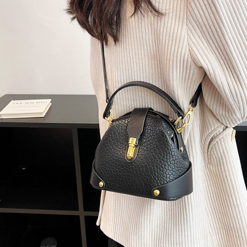 👜 PROMO LIMITÉE 50% DE RÉDUCTION ! ✨ Sac Femme Color Block – Quincaillerie Métal, Sangle Réglable, Compact ✨