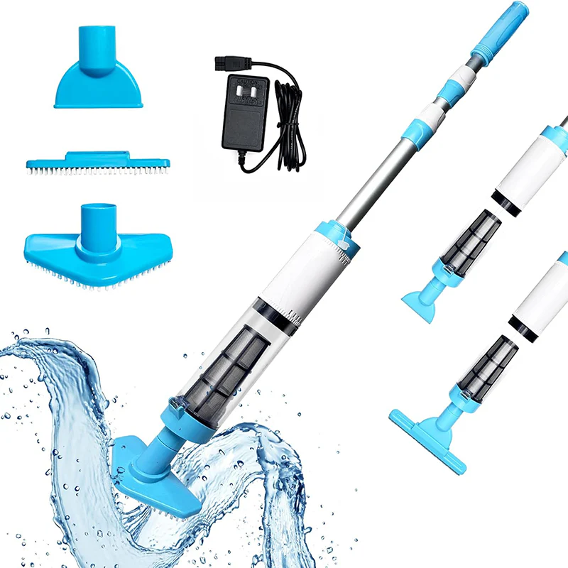 Aspirateur de piscine portatif sans fil 3-en-1