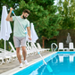 Aspirateur de piscine portatif sans fil 3-en-1