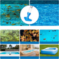 Aspirateur de piscine portatif sans fil 3-en-1