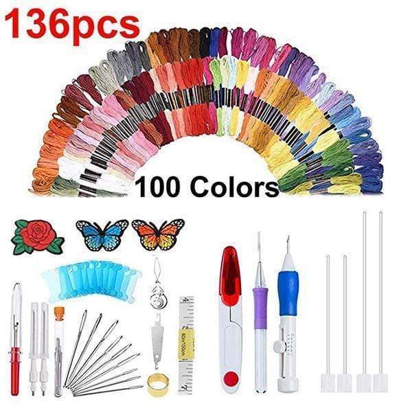 Outil de Filetage de Broderie Couleur Arc-en-Ciel