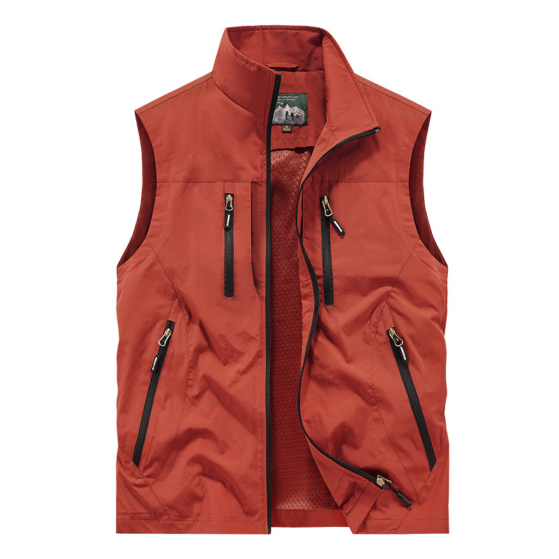 👕Veste Sans Manches Oversize pour Homme🏙️Design Urbain avec Poches Multiples et Tissu Respirant✨