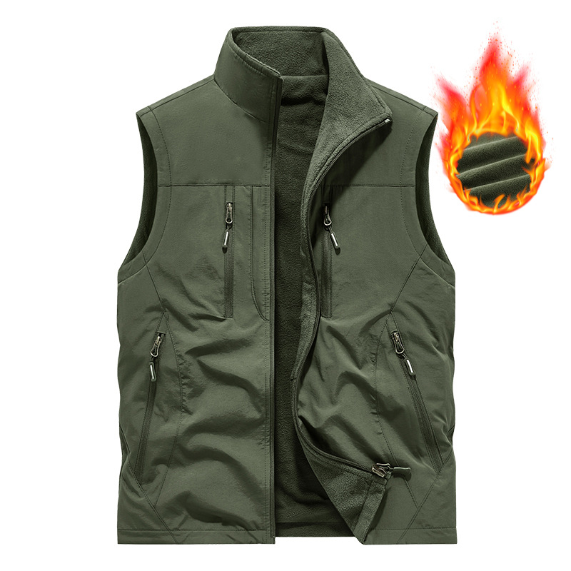 👕Veste Sans Manches Oversize pour Homme🏙️Design Urbain avec Poches Multiples et Tissu Respirant✨