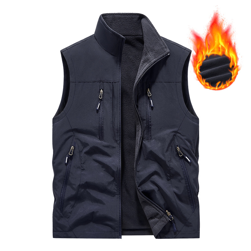 👕Veste Sans Manches Oversize pour Homme🏙️Design Urbain avec Poches Multiples et Tissu Respirant✨