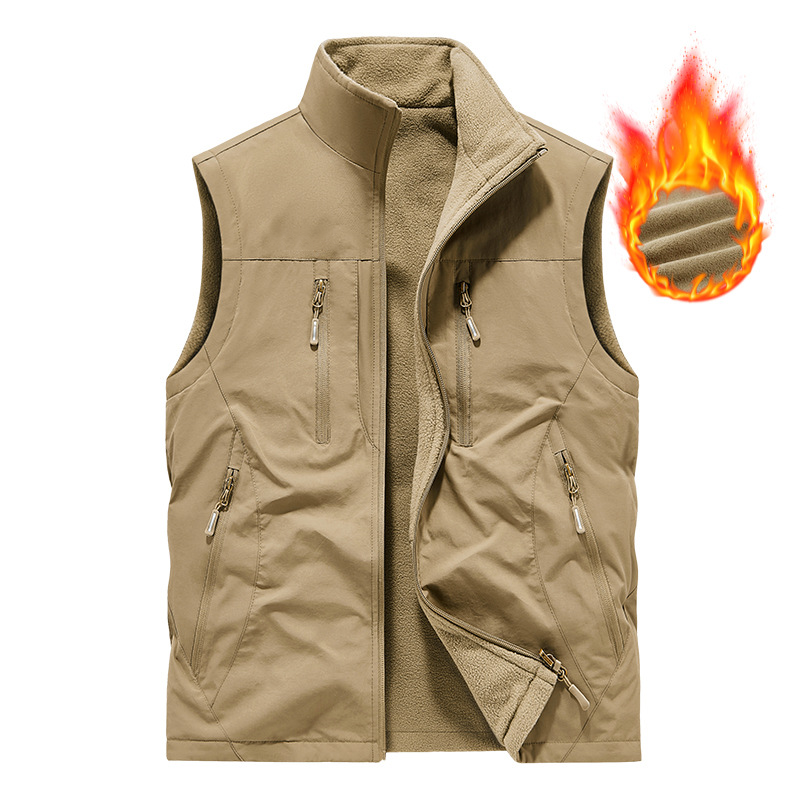 👕Veste Sans Manches Oversize pour Homme🏙️Design Urbain avec Poches Multiples et Tissu Respirant✨