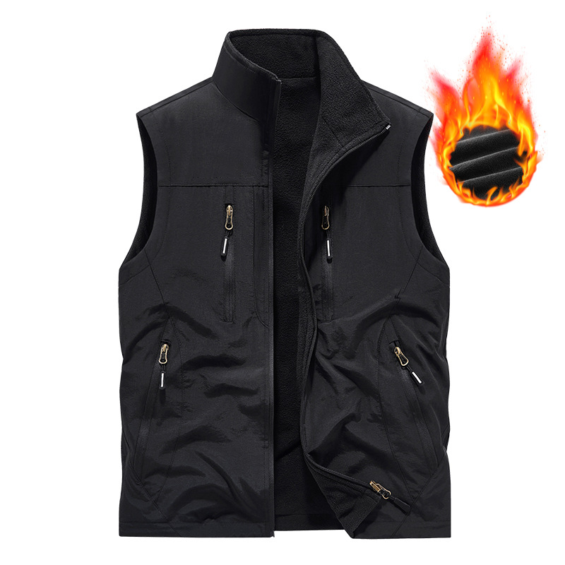 👕Veste Sans Manches Oversize pour Homme🏙️Design Urbain avec Poches Multiples et Tissu Respirant✨