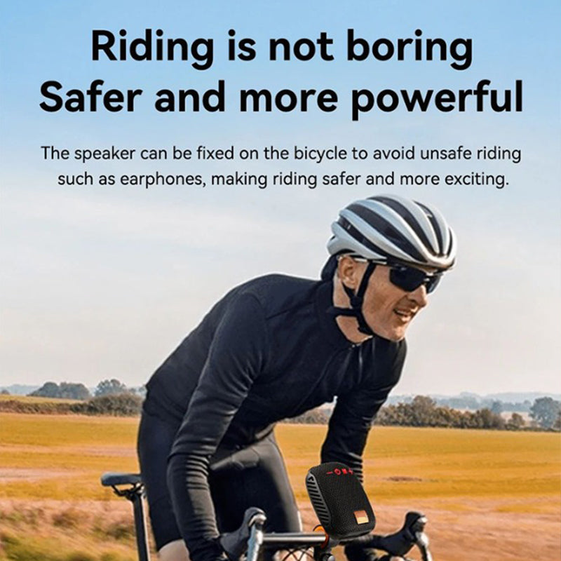 💎 50% DE RÉDUCTION! 💎 📢Enceinte Bluetooth sport pour vélo – Étanche IPX5, TWS et compatible carte microSD