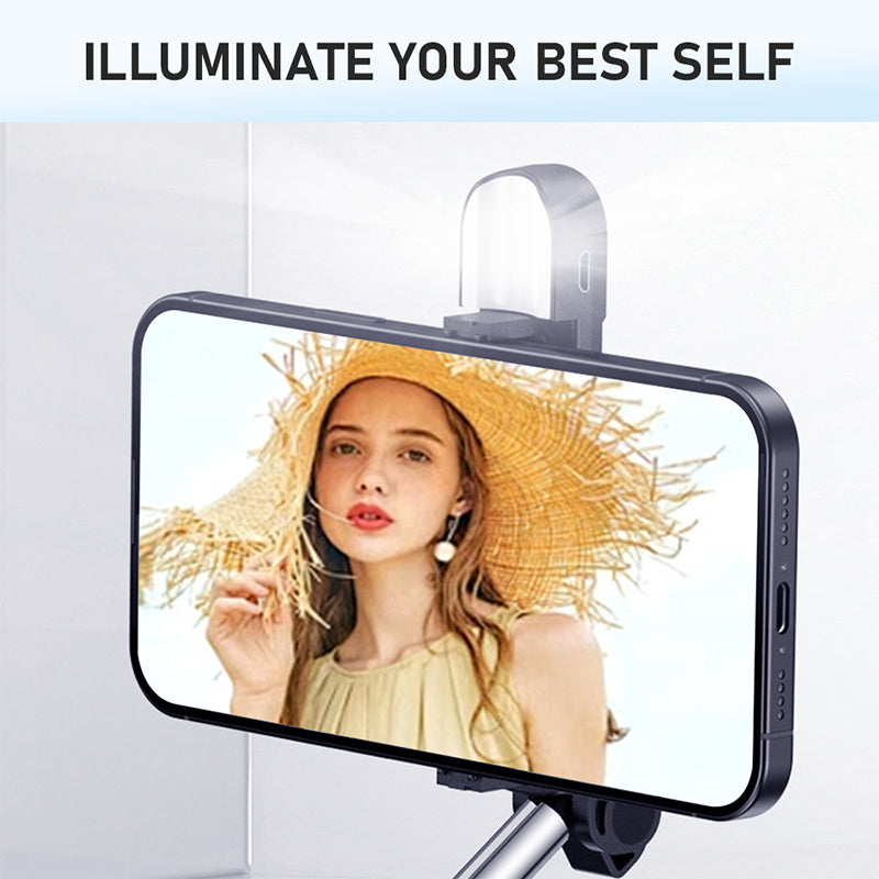 Perche à Selfie Bluetooth Portable à 4 Pieds avec Trépied