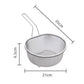 📢📢40% DE RÉDUCTION !! ⏰ Passoire en Acier Inoxydable avec Manche – Inox 304, mailles fine & large – Idéale pour égoutter pâtes, légumes & fruits 🥗