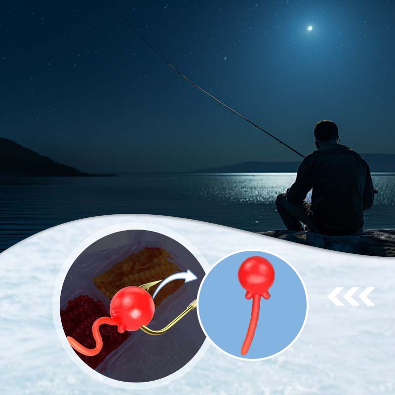 🎉Le bonheur des pêcheurs🎉 Leurre Souple Flottant en Forme de Ver - Appât Réaliste pour Pêche en Eau Douce et Salée 📢📢3 dernières heures : Grande vente⏰⏰