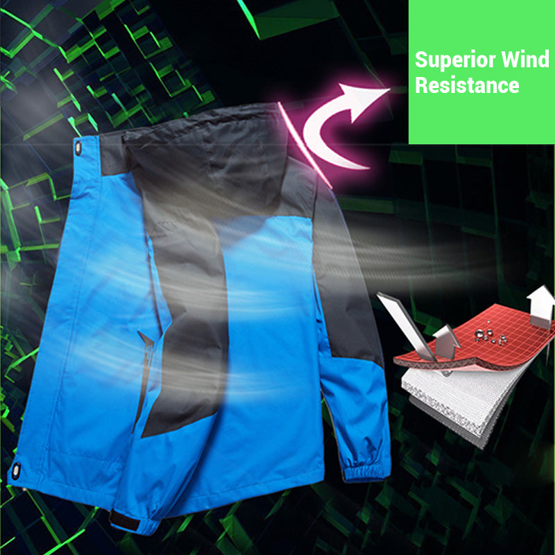 ⏳DERNIER JOUR DE SOLDES 50% DE RÉDUCTION🌿Veste outdoor performante pour homme💞