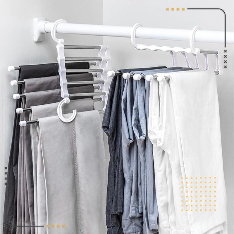 ✨50 % DE RÉDUCTION✨Cintre-Pantalon Multifonctionnel