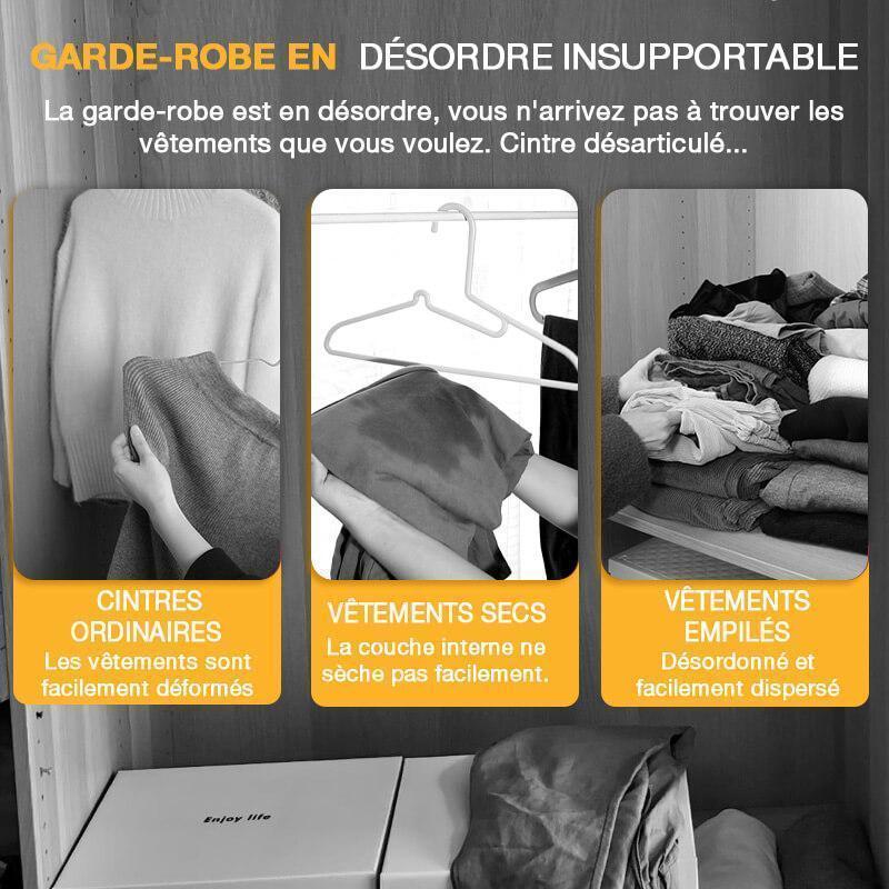 ✨50 % DE RÉDUCTION✨Cintre-Pantalon Multifonctionnel