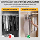 ✨50 % DE RÉDUCTION✨Cintre-Pantalon Multifonctionnel