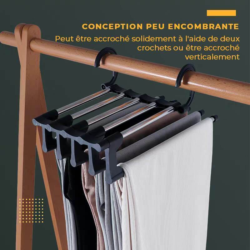 ✨50 % DE RÉDUCTION✨Cintre-Pantalon Multifonctionnel