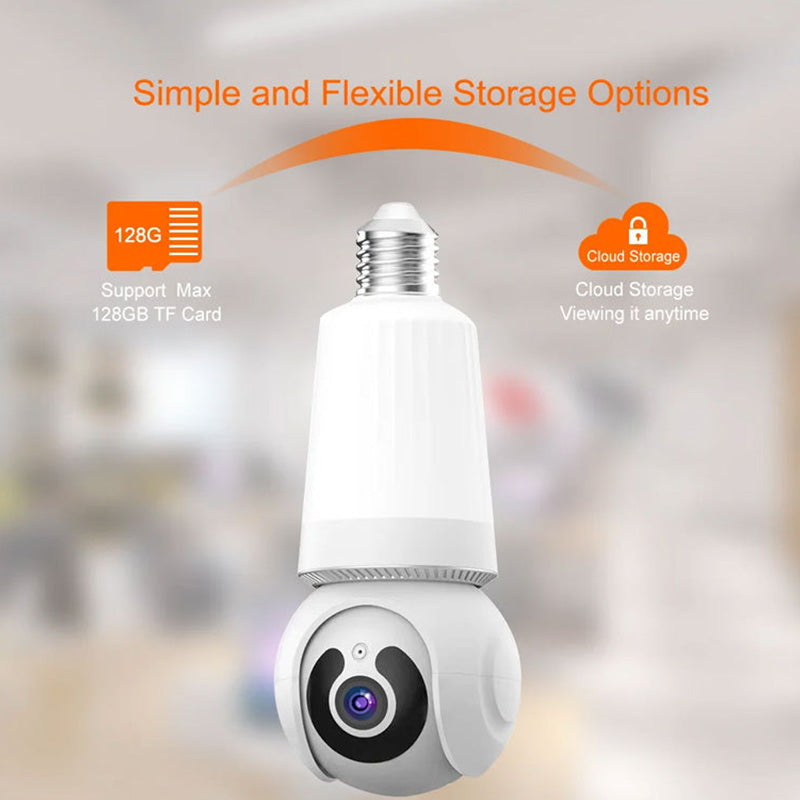 🔥Caméra de sécurité WiFi intelligente avec éclairage