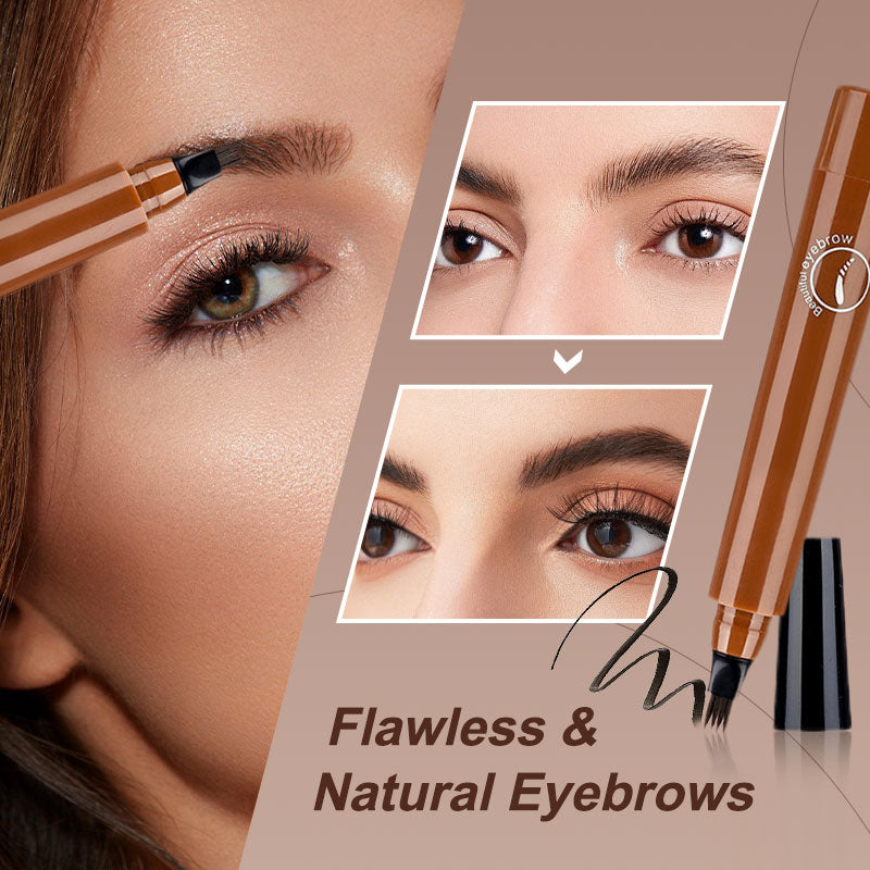 🔥Crayon à sourcils 4-End Natural, Créez rapidement un maquillage de sourcils élégant🔥