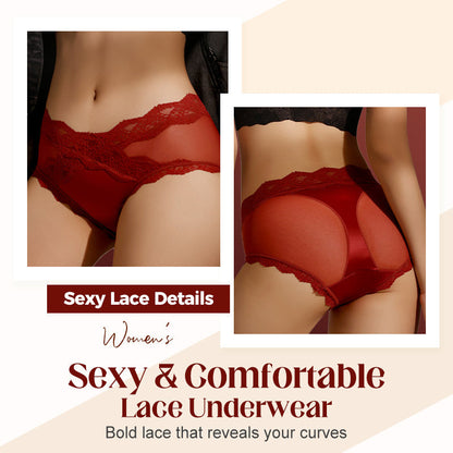 Culottes en dentelle sexy et confortables pour femmes