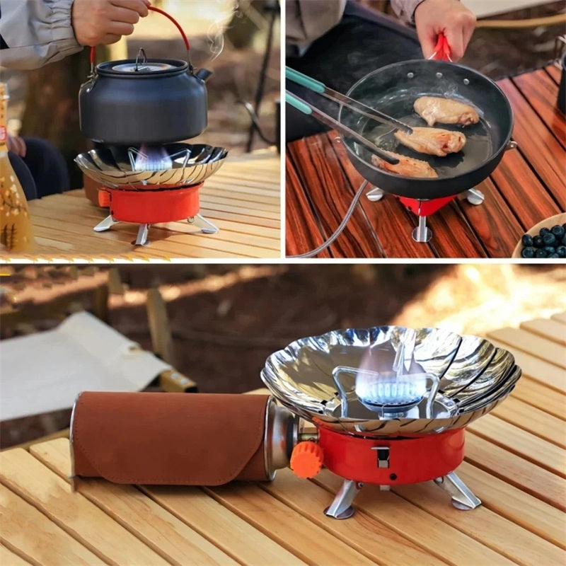 Réchaud à gaz portable pour camping