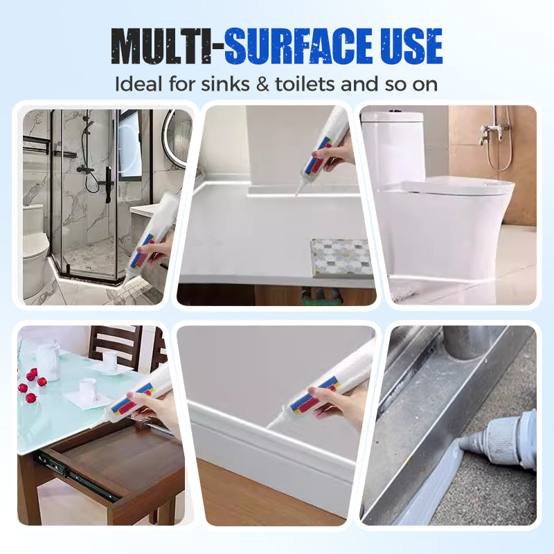 💧 Mastic Silicone Anti-Moisissure Polyvalent – Idéal pour Salle de Bain & Cuisine 🚿✨ 🛠️ Étanchéité Parfaite & Protection Durable Contre l’Humidité !