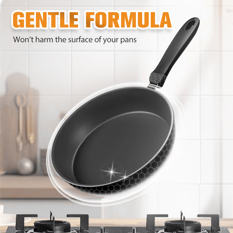 🧽ACHETEZ 2 OBТENEZ 3✨Pâte Dissolvante Résidus Brûlés🍳Nettoie en Profondeur Casseroles & Plats sans Rayures, Élimine Graisse et Carbonisation en 5 Min🔥