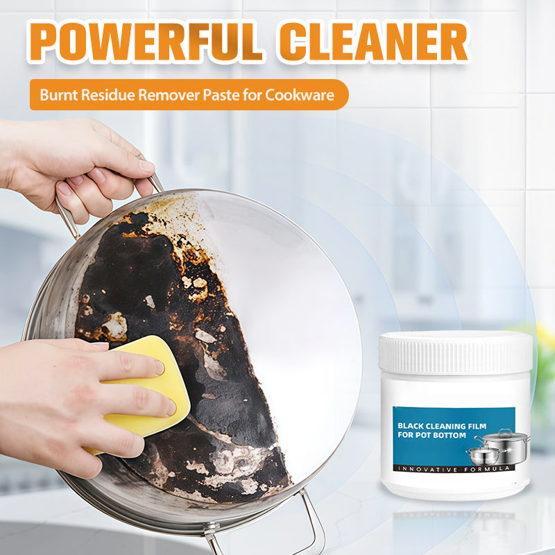 🧽ACHETEZ 2 OBТENEZ 3✨Pâte Dissolvante Résidus Brûlés🍳Nettoie en Profondeur Casseroles & Plats sans Rayures, Élimine Graisse et Carbonisation en 5 Min🔥