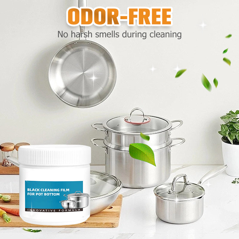 🧽ACHETEZ 2 OBТENEZ 3✨Pâte Dissolvante Résidus Brûlés🍳Nettoie en Profondeur Casseroles & Plats sans Rayures, Élimine Graisse et Carbonisation en 5 Min🔥