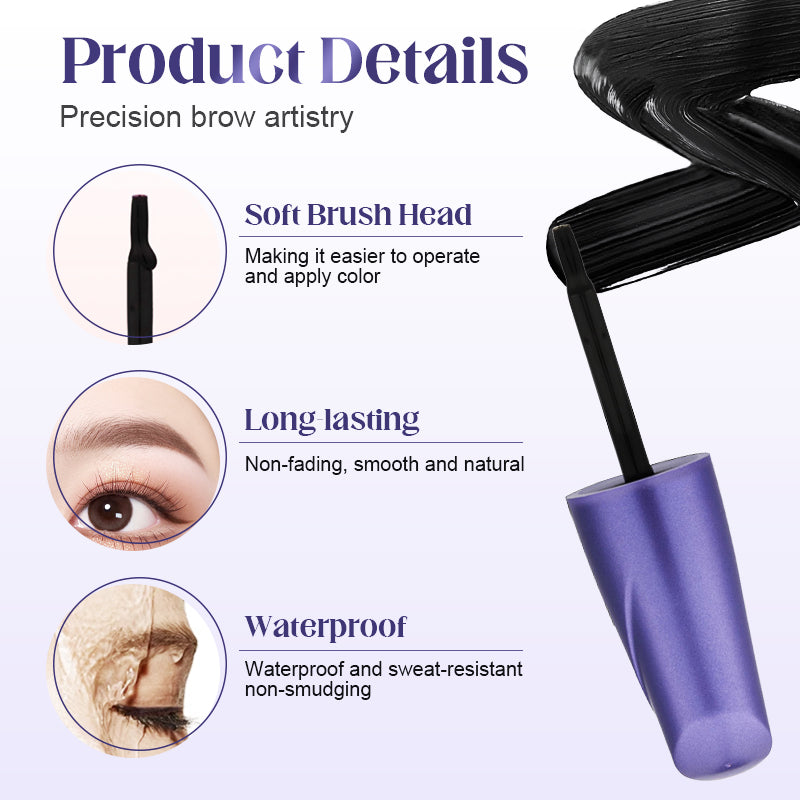 ⏳Spécial à durée limitée⏰Gel à Sourcils Waterproof Tenue Longue à Décollage👀
