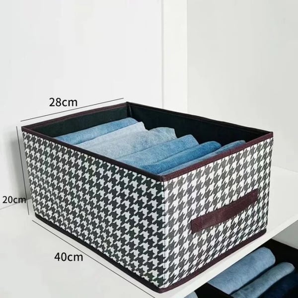 📦Boîte Rangement Vêtements Pliable - Structure Renforcée, Poignées - Gain de Place, Organisez Votre Dressing Facilement !🏠