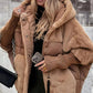 🔥Pré-réchauffement hivernal - Remises énormes🔥🧣Manteau bouffant tricoté surdimensionné de luxe pour femme - Incontournable de l'hiver avec un design patchwork et une chaleur maximale !✨