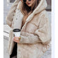 🔥Pré-réchauffement hivernal - Remises énormes🔥🧣Manteau bouffant tricoté surdimensionné de luxe pour femme - Incontournable de l'hiver avec un design patchwork et une chaleur maximale !✨