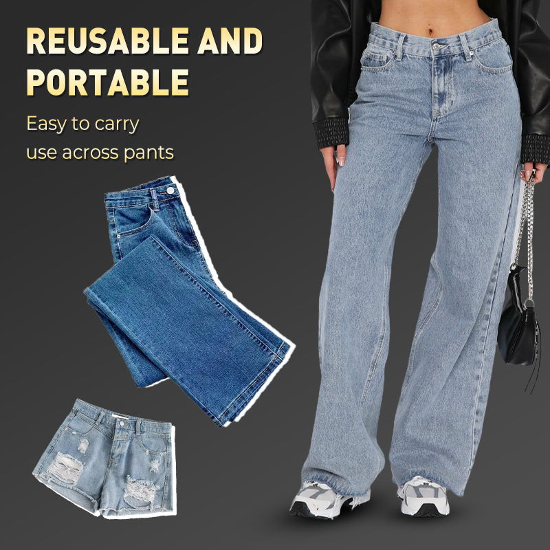 🔝Bouton d'extension de taille à ressort métallique pour jeans🔩👖