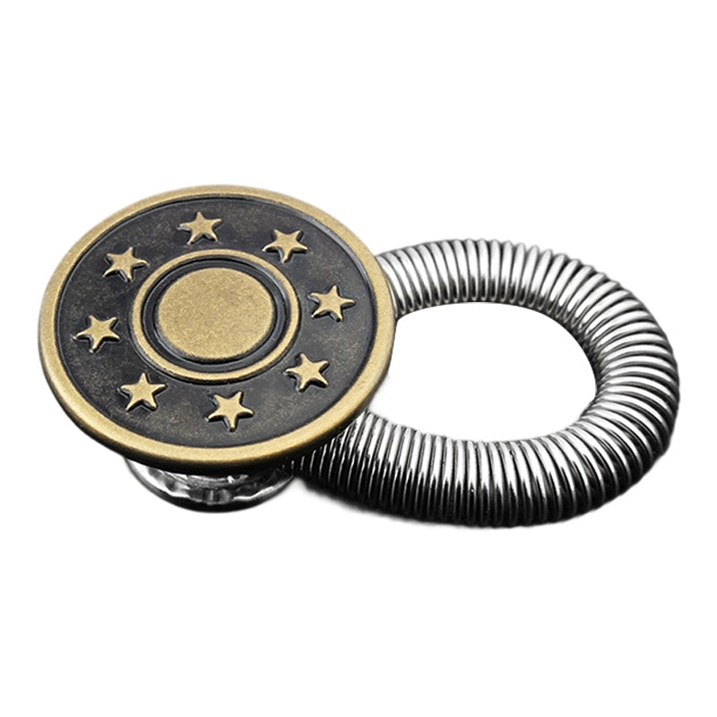 🔝Bouton d'extension de taille à ressort métallique pour jeans🔩👖