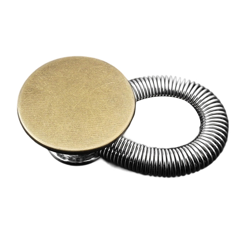 🔝Bouton d'extension de taille à ressort métallique pour jeans🔩👖