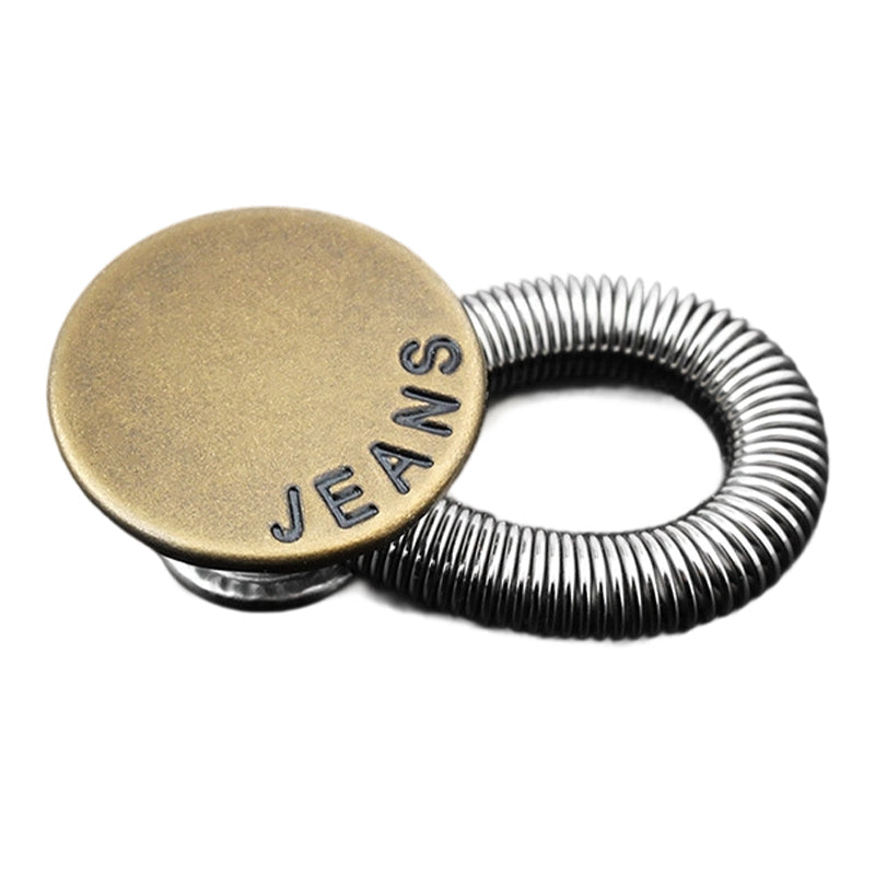 🔝Bouton d'extension de taille à ressort métallique pour jeans🔩👖