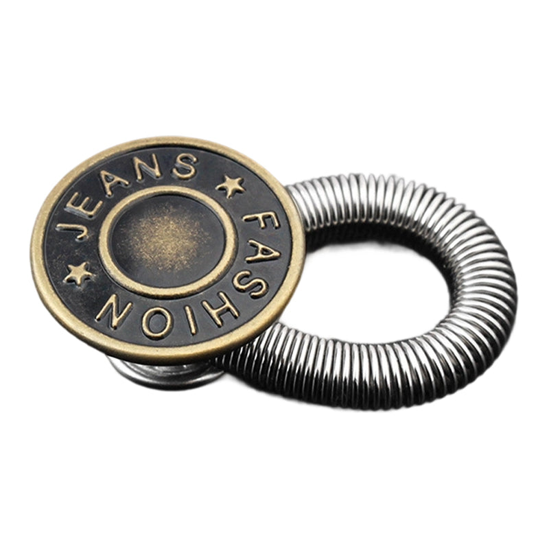 🔝Bouton d'extension de taille à ressort métallique pour jeans🔩👖