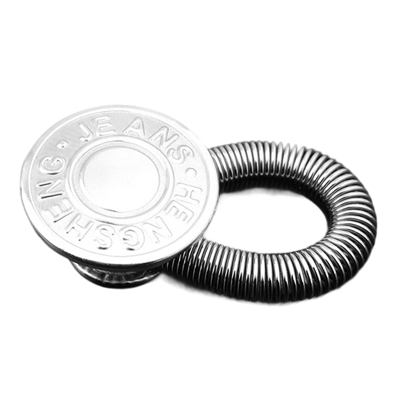 🔝Bouton d'extension de taille à ressort métallique pour jeans🔩👖