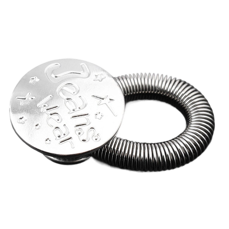 🔝Bouton d'extension de taille à ressort métallique pour jeans🔩👖