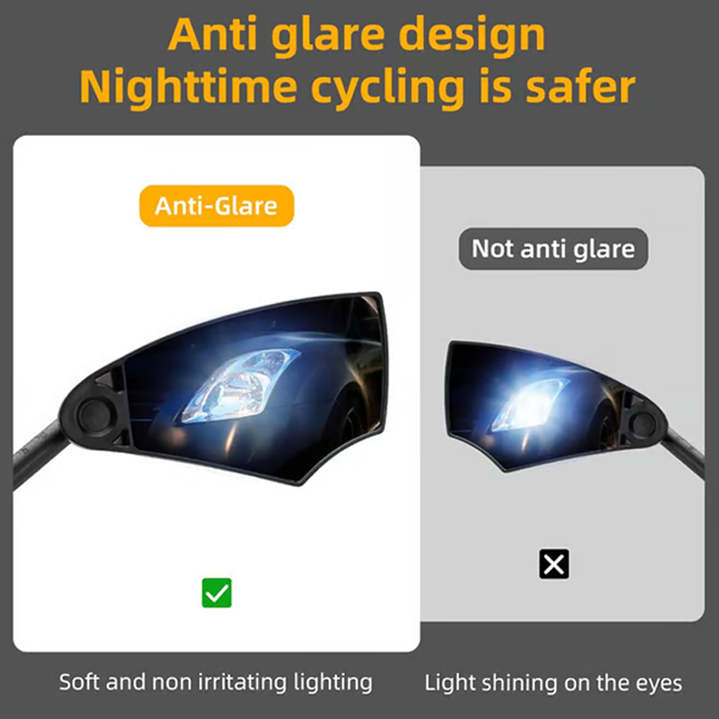 💎 50% DE RÉDUCTION ! 💎 Rétroviseur de vélo réglable à 360° – Vue élargie, rotation complète et sécurité renforcée 🚴