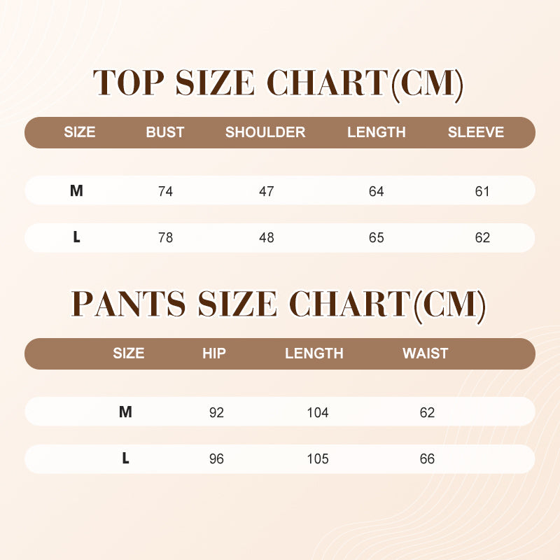 Ensemble Confortable Multicolore pour Femmes