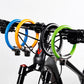 Câble antivol portable en forme d'anneau en acier pour vélos