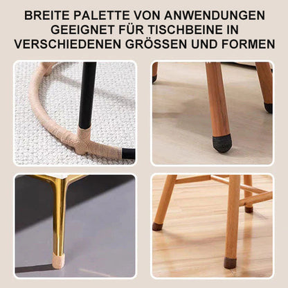 Protections Antidérapantes pour Pieds de Meubles – Tissu Non Tissé, Installation Facile & Réduction du Bruit
