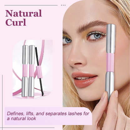 🎉 Offre limitée ! 💄 Mascara Double Embout Résistant à l'Eau – Volume & Longueur, Brosse 2-en-1, Tenue Longue Durée pour Tous les Jours ✨