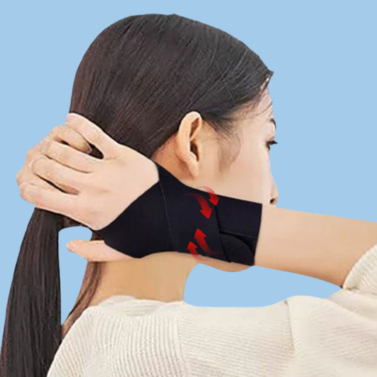 Support élastique de compression pour poignet