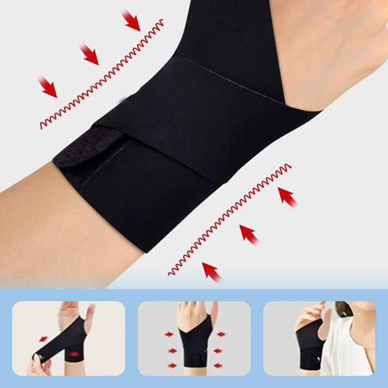 Support élastique de compression pour poignet
