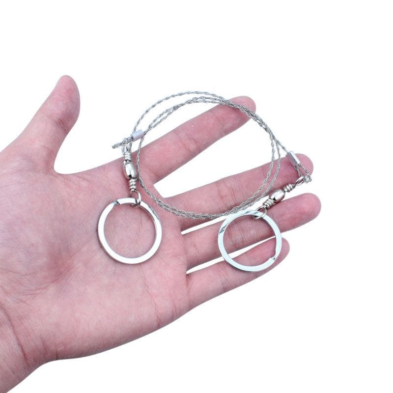 📢Achetez-en 1 offrez-en 1🔪Scie à fil en acier inoxydable pour survie – Coupe tout, ultra-portable, idéale pour randonnée & camping🌲