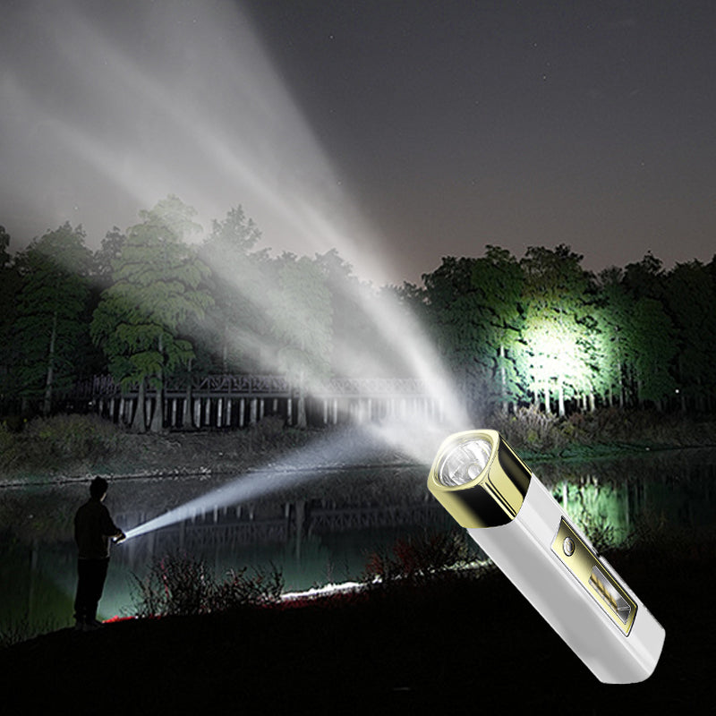 Mini Lampe Torche Haute Luminosité et Batterie Externe 2-en-1